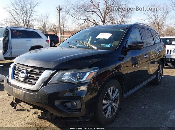 5N1DR2MNXJC632721 2018 NISSAN PATHFINDER Черный Передняя левая четверть