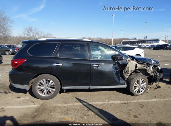 5N1DR2MNXJC632721 2018 NISSAN PATHFINDER Черный Вид задней части салона