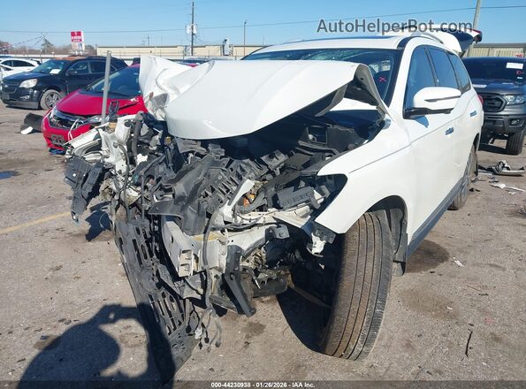 5N1DR2MNXJC677819 2018 NISSAN PATHFINDER White Вид спереду