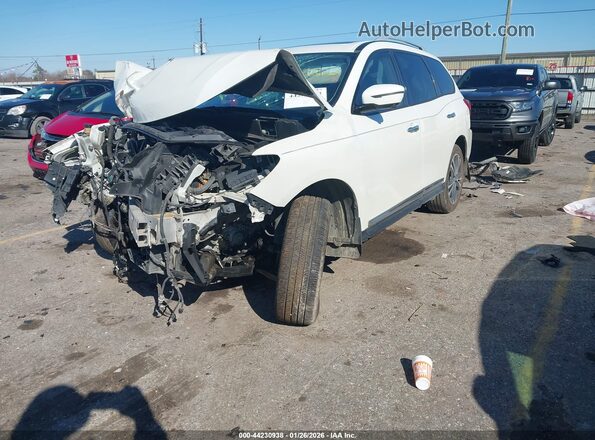 5N1DR2MNXJC677819 2018 NISSAN PATHFINDER White Передня ліва чверть