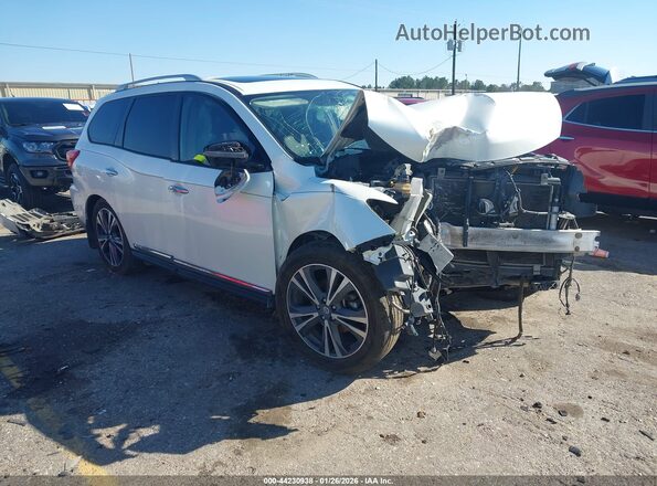 5N1DR2MNXJC677819 2018 NISSAN PATHFINDER White Передня права чверть
