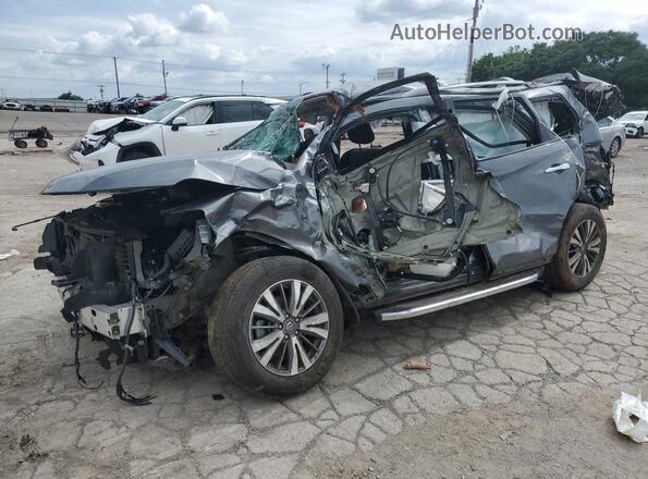 5N1DR2MNXKC585725 2019 NISSAN PATHFINDER Gray Front left