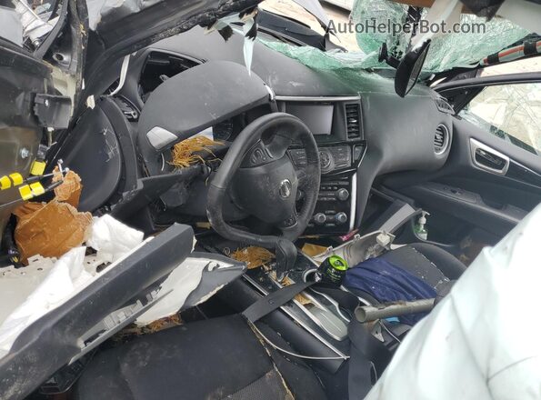 5N1DR2MNXKC585725 2019 NISSAN PATHFINDER Gray Dashboard view