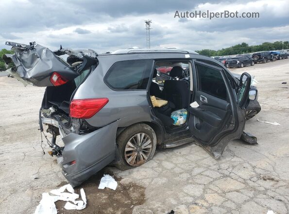 5N1DR2MNXKC585725 2019 NISSAN PATHFINDER Gray Rear right