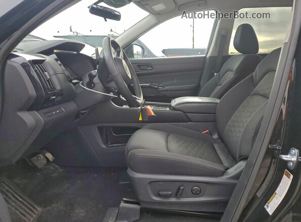 5N1DR3BA9SC209202 2025 NISSAN PATHFINDER Черный Вид салона спереди