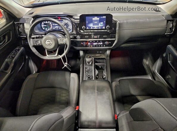 5N1DR3BE8RC222097 2024 NISSAN PATHFINDER Синий Вид панели приборов