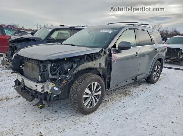 5N1DR3CC4PC236038 2023 NISSAN PATHFINDER Серый Передняя левая четверть