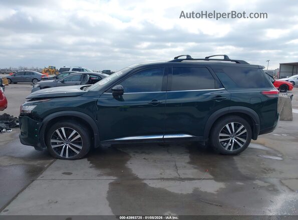 5N1DR3DG1PC231204 2023 NISSAN PATHFINDER Зеленый Панорамный вид салона 360°