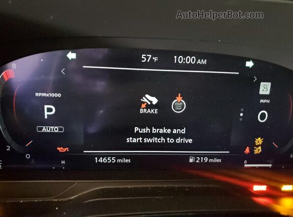 5N1DR3DJ2SC224346 2025 NISSAN PATHFINDER Зеленый Вид щитка приборов