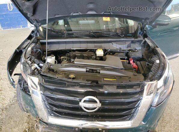 5N1DR3DJ2SC224346 2025 NISSAN PATHFINDER Зеленый Вид подкапотного пространства