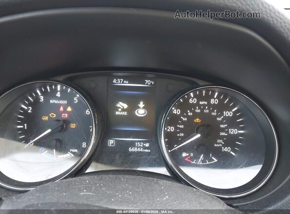 5N1ET2MV0HC787682 2017 NISSAN ROGUE HYBRID Белый Вид задних сидений