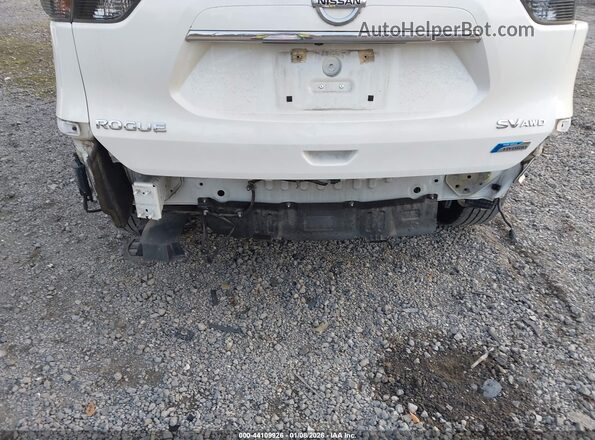 5N1ET2MV0HC787682 2017 NISSAN ROGUE HYBRID Белый Вид спереди