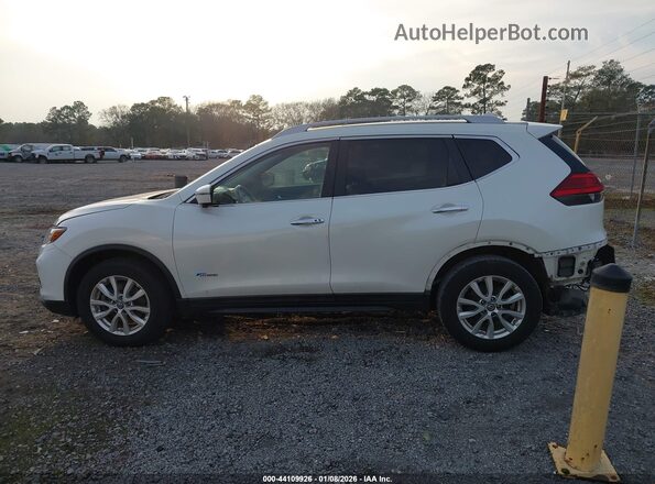5N1ET2MV0HC787682 2017 NISSAN ROGUE HYBRID Белый Панорамный вид салона 360°