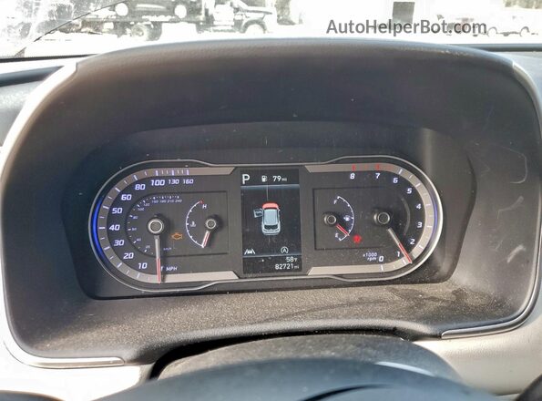 5NMJB3AE7NH137082 2022 HYUNDAI TUCSON Черный Вид щитка приборов