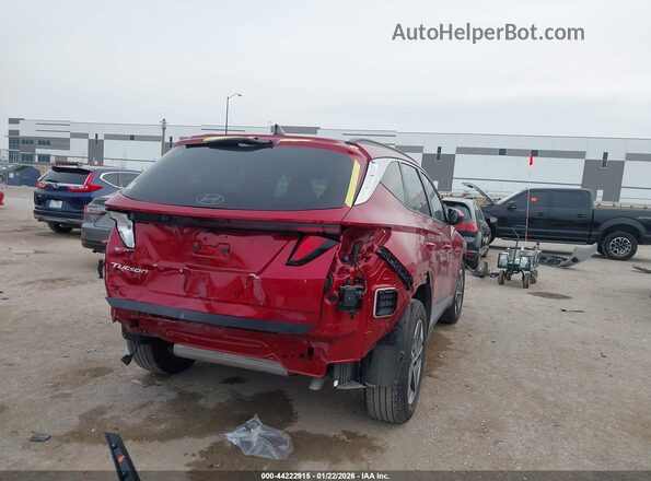5NMJB3DE8SH446907 2025 HYUNDAI TUCSON Красный Задняя правая четверть