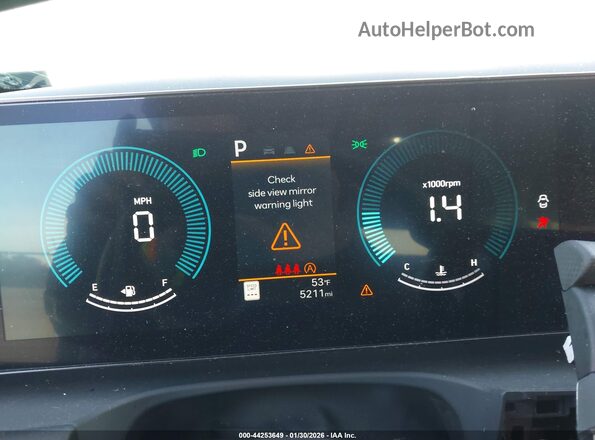 5NMJB3DEXSH514527 2025 HYUNDAI TUCSON White Հետևի նստատեղերի տեսք