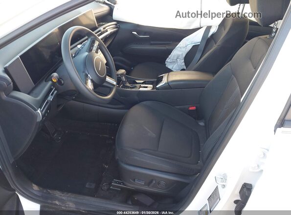 5NMJB3DEXSH514527 2025 HYUNDAI TUCSON White Սալոնի դիմացի տեսք