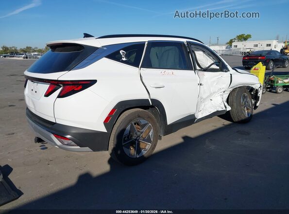 5NMJB3DEXSH514527 2025 HYUNDAI TUCSON White Հետևի աջ