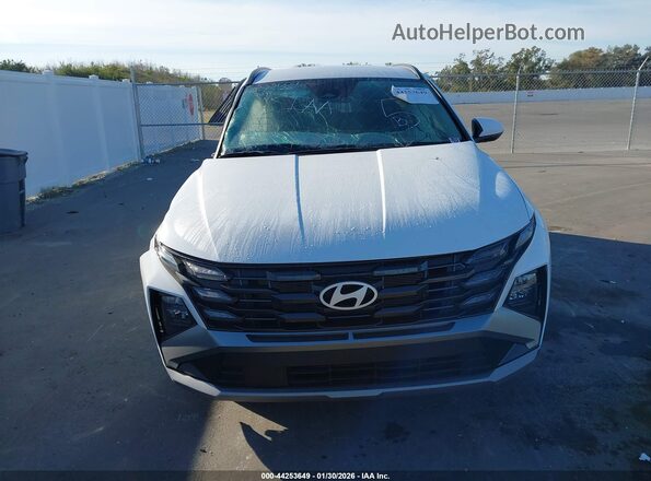 5NMJB3DEXSH514527 2025 HYUNDAI TUCSON White Սարքավորումների վահանակի տեսք