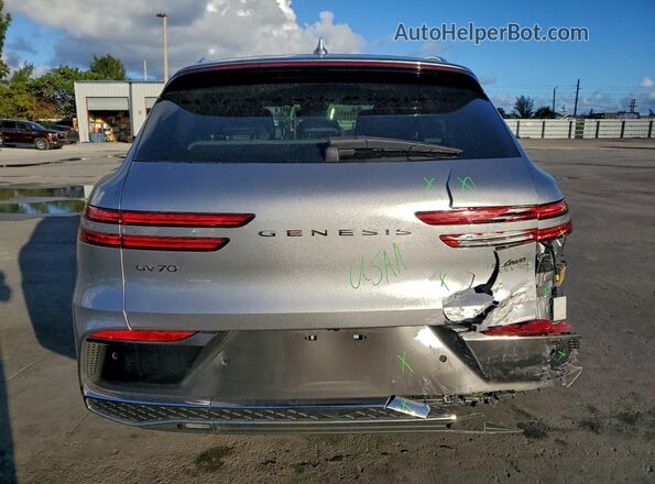5NMMBDTB8TH040430 2026 GENESIS GV70 Серебряный Вид сзади