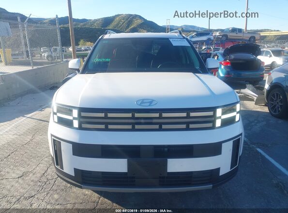 5NMP24G12SH044003 2025 HYUNDAI SANTA FE HYBRID Белый Вид задней части салона