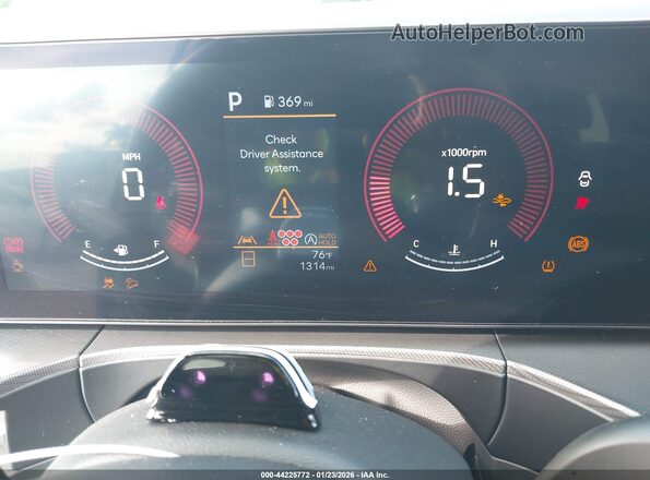 5NMP24GLXTH185131 2026 HYUNDAI SANTA FE Gray Vista de los asientos traseros