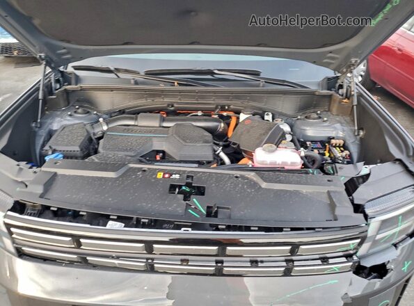 5NMP2DG10SH060605 2025 HYUNDAI SANTA Серый Вид подкапотного пространства