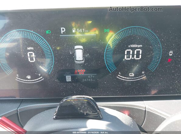 5NMP2DG14RH009361 2024 HYUNDAI SANTA FE HYBRID Green Widok tylnych siedzeń