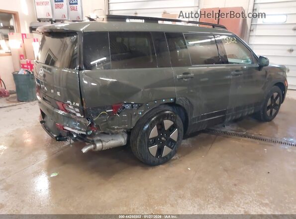 5NMP2DG19SH047075 2025 HYUNDAI SANTA FE HYBRID Зеленый Задняя правая четверть