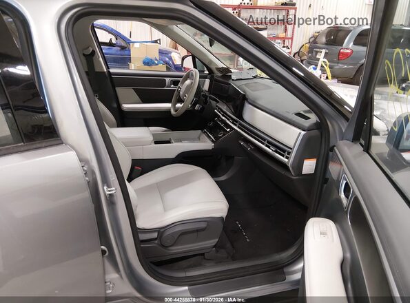 5NMP2DG1XRH007758 2024 HYUNDAI SANTA FE HYBRID Silver Widok wnętrza z przodu