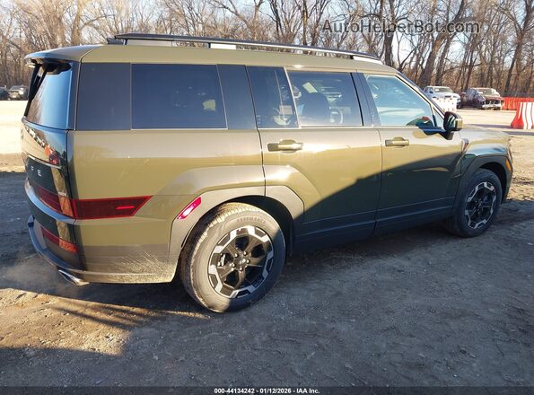 5NMP2DGL0TH183257 2026 HYUNDAI SANTA FE Зеленый Задняя правая четверть