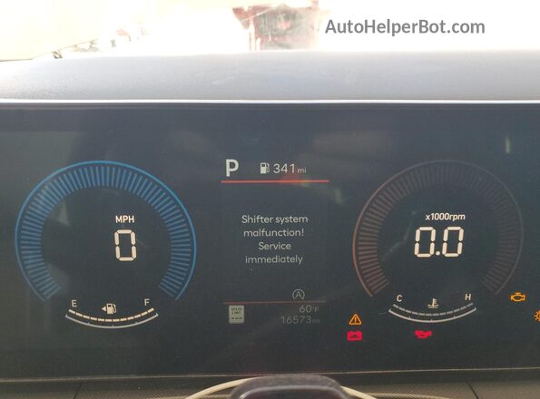 5NMP2DGL3SH132527 2025 HYUNDAI SANTA Белый Вид щитка приборов