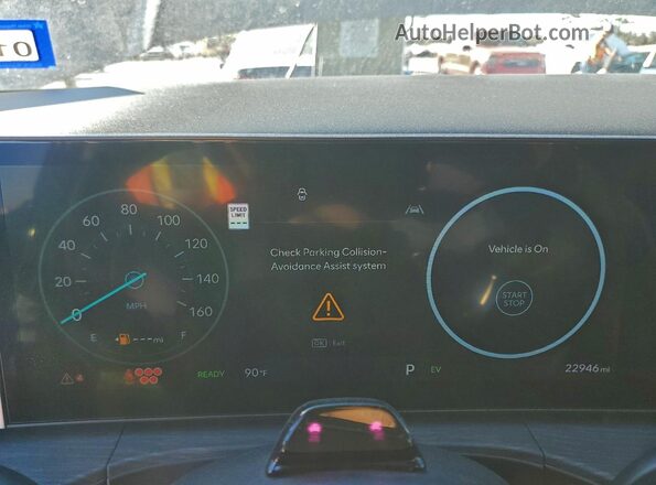 5NMP34G10SH036575 2025 HYUNDAI SANTA Синий Вид щитка приборов