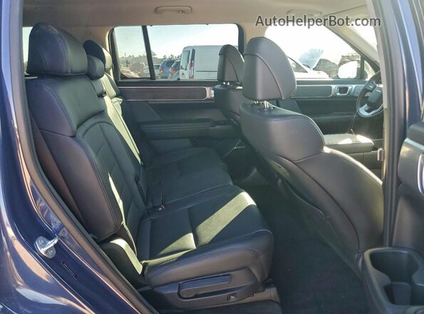 5NMP34G10SH036575 2025 HYUNDAI SANTA Синий Вид задней части салона