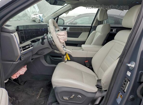 5NMP34G14SH044968 2025 HYUNDAI SANTA Серый Вид салона спереди