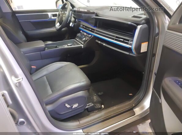 5NMP3DG10RH002162 2024 HYUNDAI SANTA FE HYBRID Silver Widok wnętrza z przodu