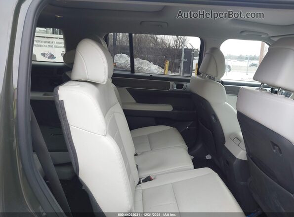 5NMP3DG13RH000552 2024 HYUNDAI SANTA FE HYBRID Green Widok naklejki z numerem VIN