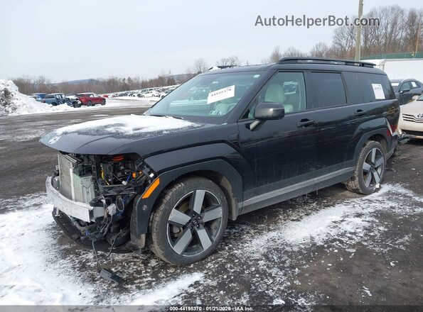 5NMP3DG18RH009778 2024 HYUNDAI SANTA FE HYBRID Черный Передняя левая четверть