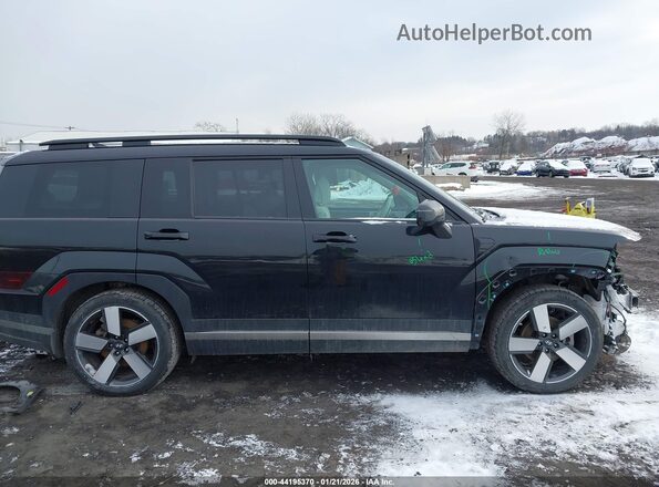 5NMP3DG18RH009778 2024 HYUNDAI SANTA FE HYBRID Черный Вид задней части салона