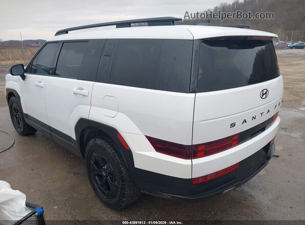 5NMP3DGL3SH081186 2025 HYUNDAI SANTA FE Белый Задняя левая четверть