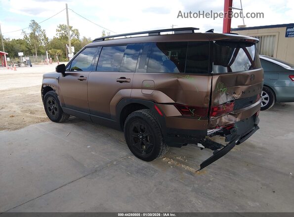 5NMP3DGL6RH024684 2024 HYUNDAI SANTA FE Brown Trasero izquierdo