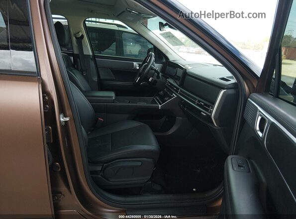 5NMP3DGL6RH024684 2024 HYUNDAI SANTA FE Brown Vista interior delantera