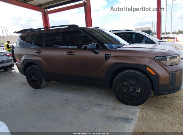 5NMP3DGL6RH024684 2024 HYUNDAI SANTA FE Brown Vista interior trasera