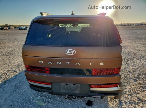 5NMP44GL3RH036126 2024 HYUNDAI SANTA Brown Rear view