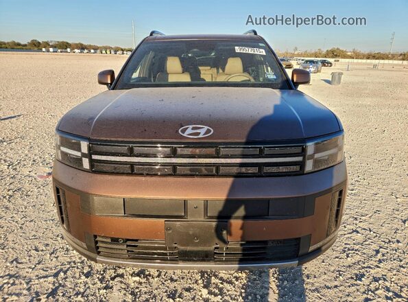 5NMP44GL3RH036126 2024 HYUNDAI SANTA Brown Front view