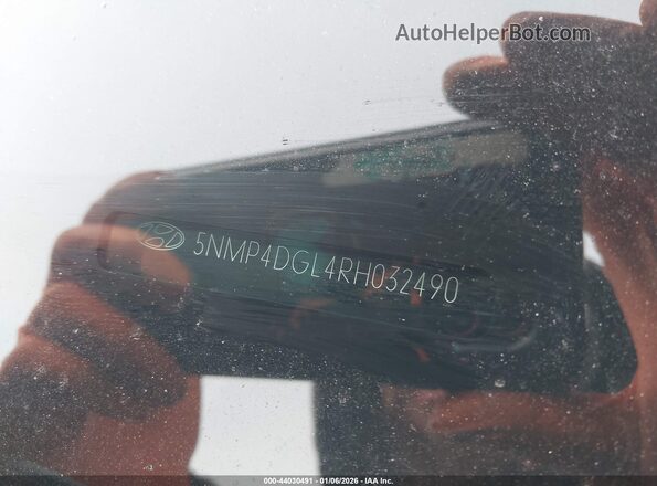 5NMP4DGL4RH032490 2024 HYUNDAI SANTA FE Белый Вид подкапотного пространства