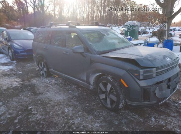 5NMP4DGL4SH091061 2025 HYUNDAI SANTA FE Gray Սալոնի հետևի տեսք