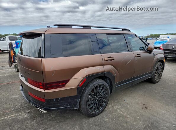5NMP54GL7SH085817 2025 HYUNDAI SANTA FE CALLIGRAPHY Brown Задня права чверть