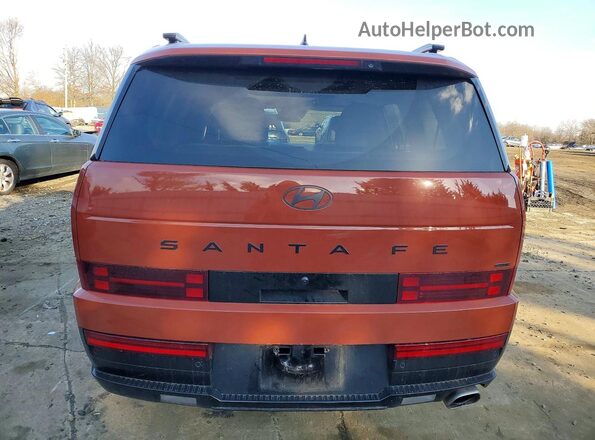 5NMP5DGL1RH051365 2024 HYUNDAI SANTA FE CALLIGRAPHY Orange Вид ззаду