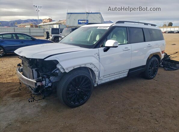 5NMP5DGL1RH063807 2024 HYUNDAI SANTA FE CALLIGRAPHY White Vista tres cuartos delantera izquierda
